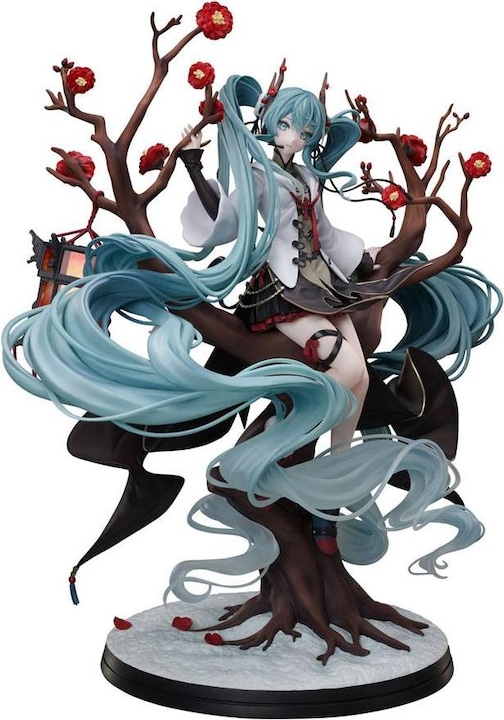 Actual product image Furyu Vocaloid statuette PVC 1/7 Hatsune Miku 2022 Chinese New Year Ver. 30 cm