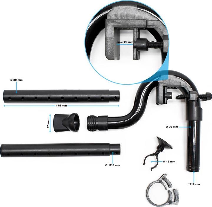 Produktbild SunSun HW-704B Aquariumaussenfilter (600 l, Aussenfilter, Salzwasser, Süsswasser)