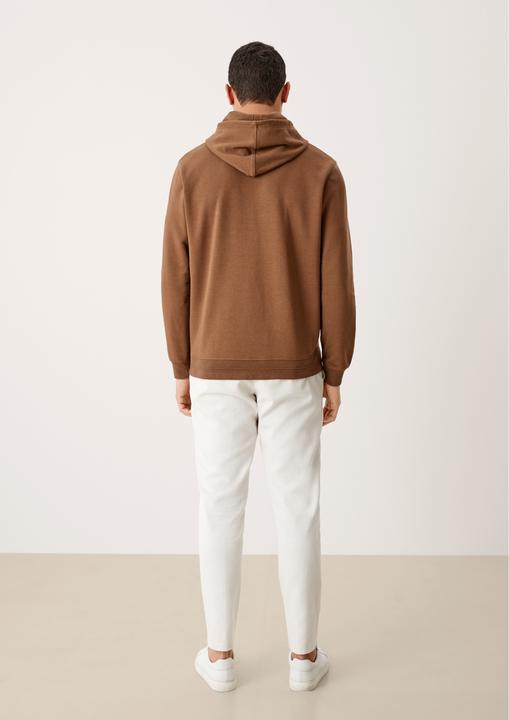Produktbild s.Oliver Sweatshirt Hoodie mit Schriftzug (M)