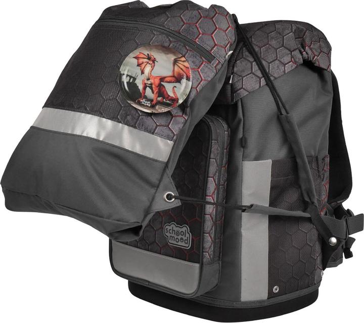 Produktbild School-Mood Rebel Air+ Schulranzen-Set 8-teilig (20 l)