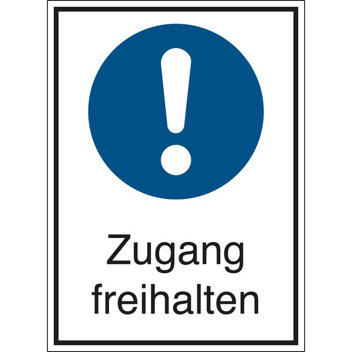 Actual product image Brady STD-112-262x371-B7525, Mandatory signs - Keep access clear