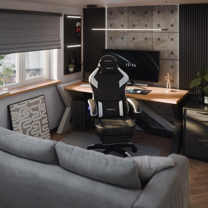 Produktbild Huzaro Force 3.7 White Carbon Gaming-Stuhl