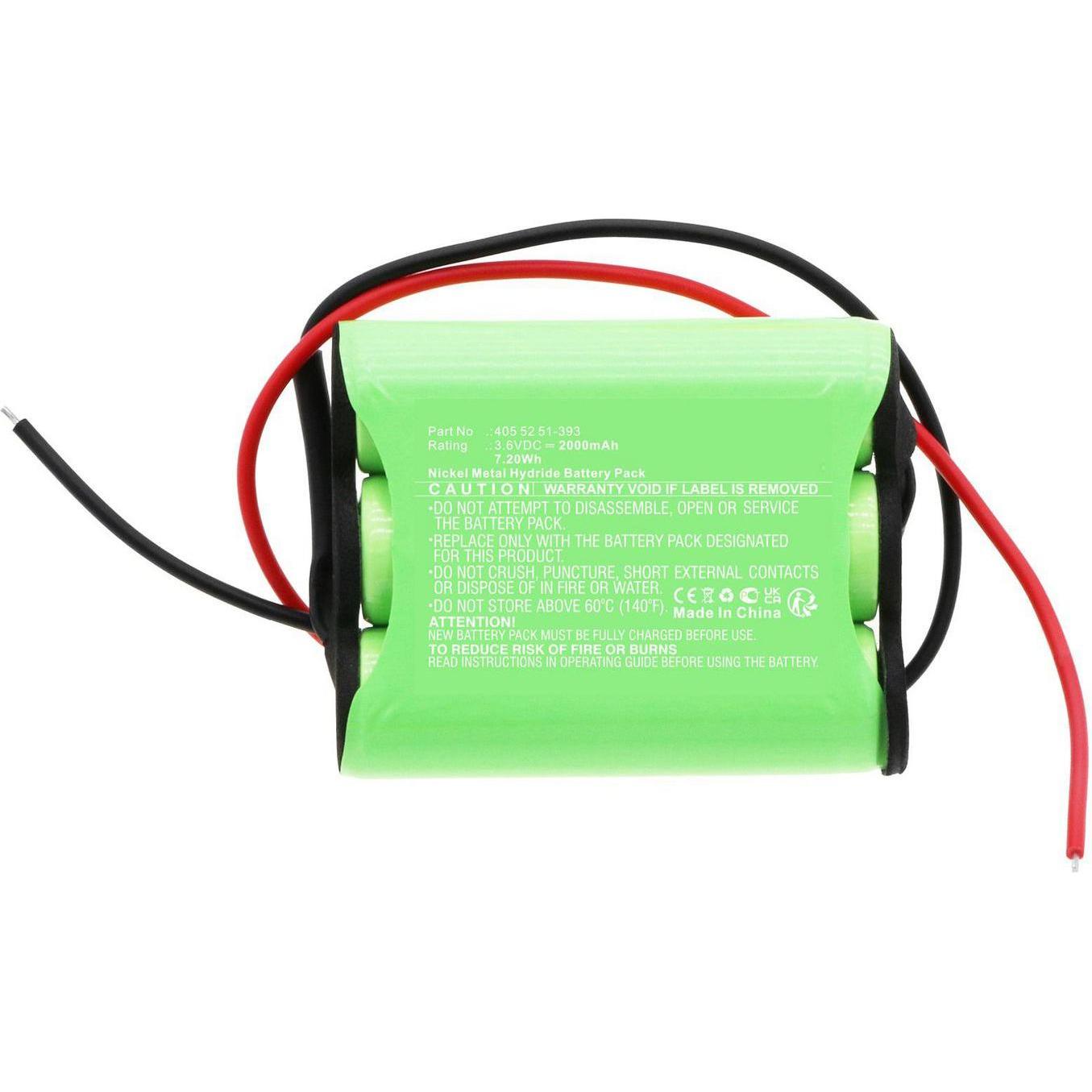 CoreParts Battery for AEG Vacuum, Staubsauger Roboter Zubehör, Grün