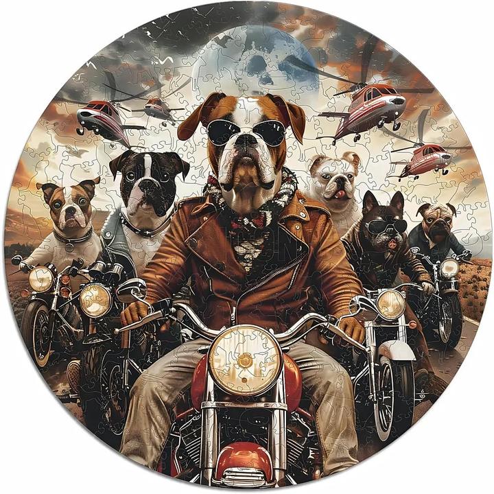 Immagine prodotto Iconic Motorcyclist Dogs (600 pezzi)