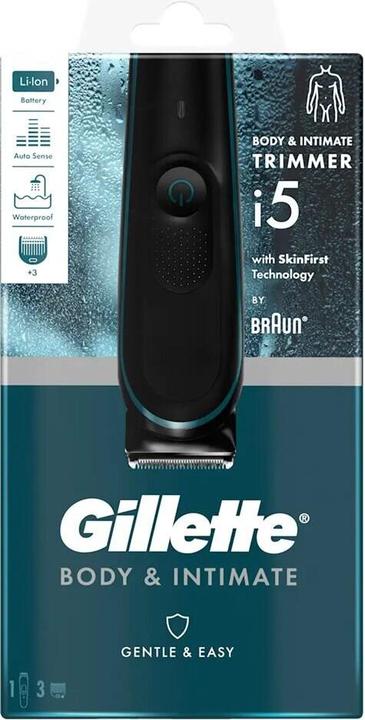 Actual product image Gillette Braun Intimate Electric Trimmer