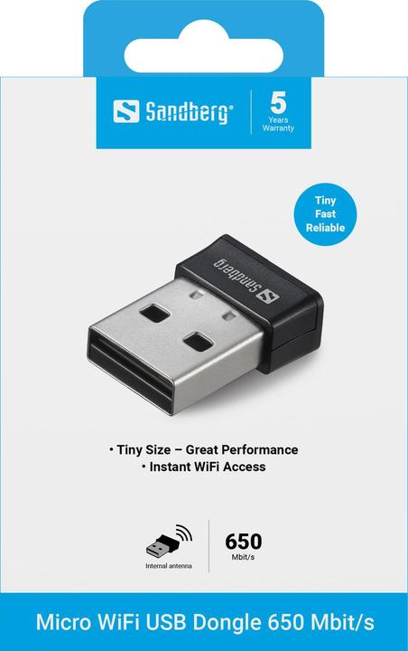 Immagine prodotto Sandberg Micro Wifi Dongle (USB 2.0)