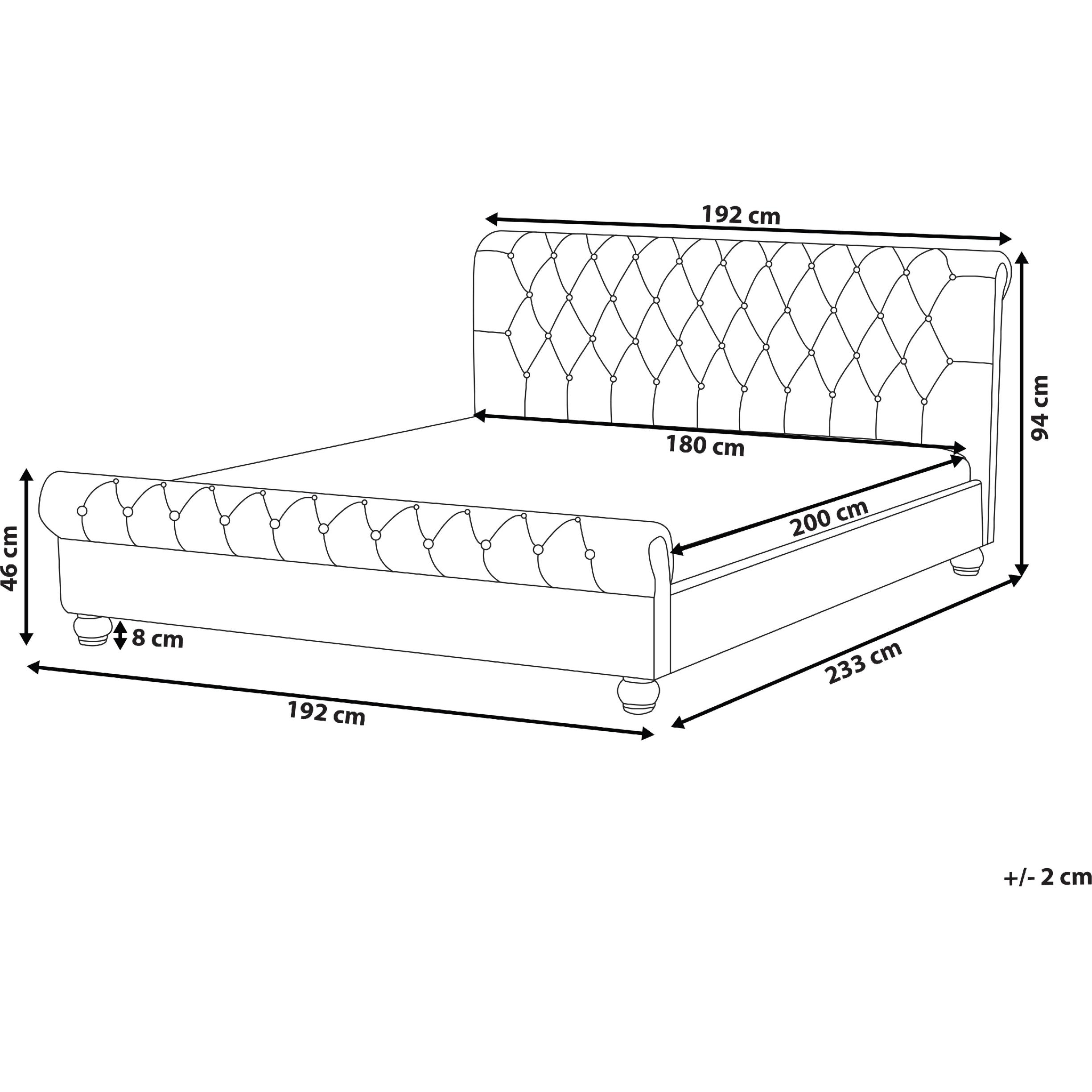 Thumbnail - Beliani, Bett, Avallon (180 x 200 cm)