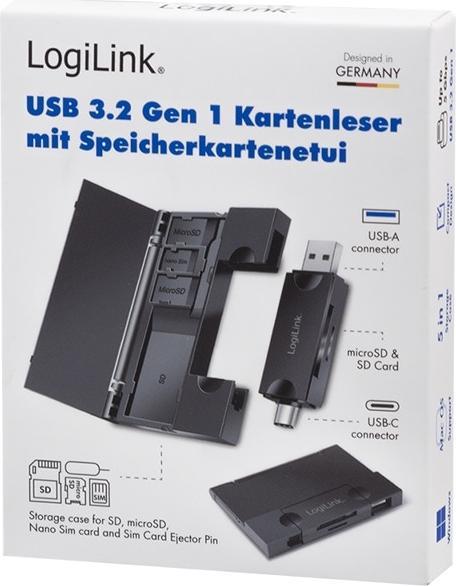 Produktbild LogiLink CR0049 (USB-C 3.2 Gen 1)