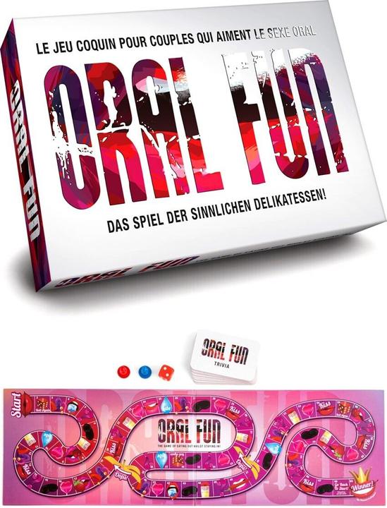 Actual product image Creative Conceptions Oral Fun Game FrenchGerman (Board game, German, English)