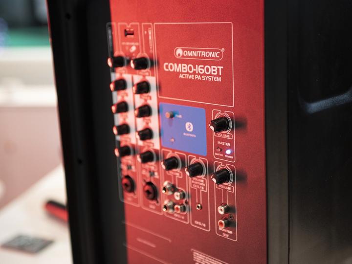 Actual product image Omnitronic COMBO-160BT (Active, 2x 80 W)
