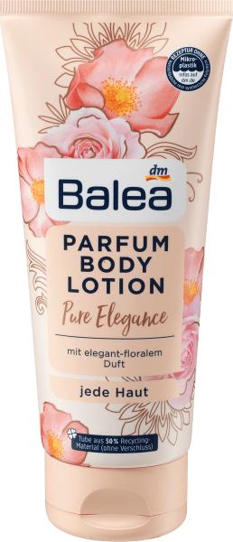 Actual product image dm Balea Perfume Body Lotion Pure Elegance (Body lotion)
