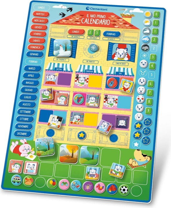 Productafbeelding Clementoni Eerste magnetische kalender