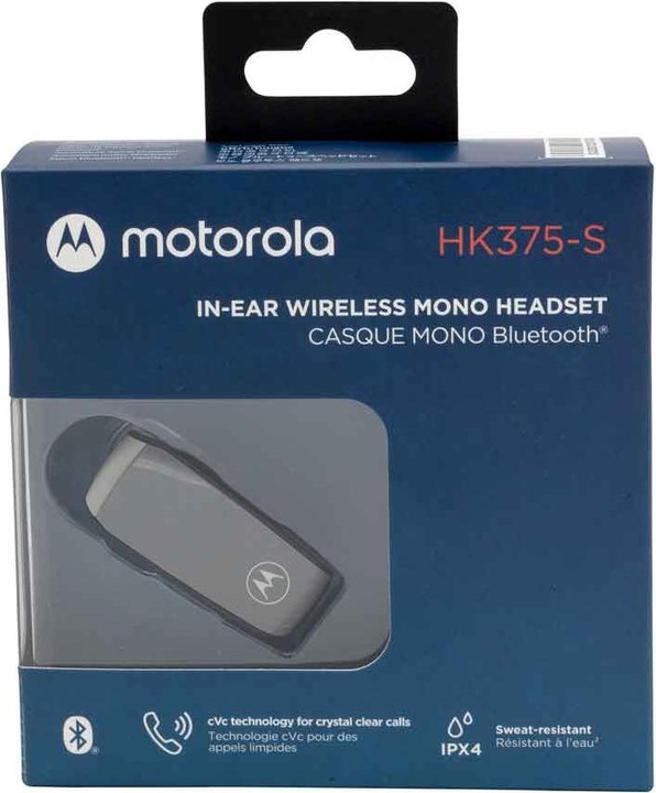 Immagine prodotto Motorola HK375-S cuffie in-ear nere (8.50 h, Senza fili)