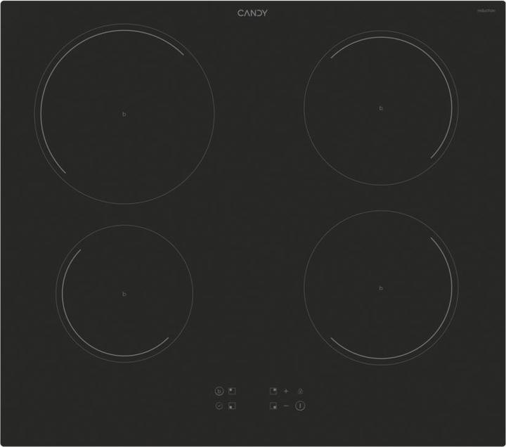 Image du produit Candy Idea CITT642C/E1 Noir Plaque de cuisson à induction encastrable de 60 cm 4 Cuisinière(s)