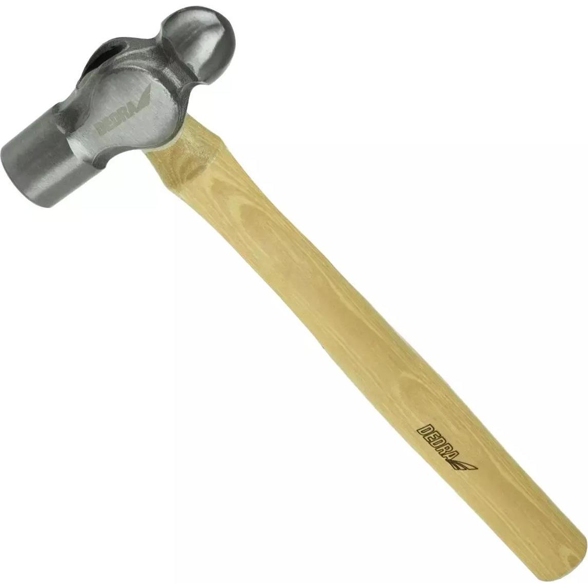 Dedra, Hammer, Schmiedehammer 450 g, Metallkopf, Hickorystiel (450 g)