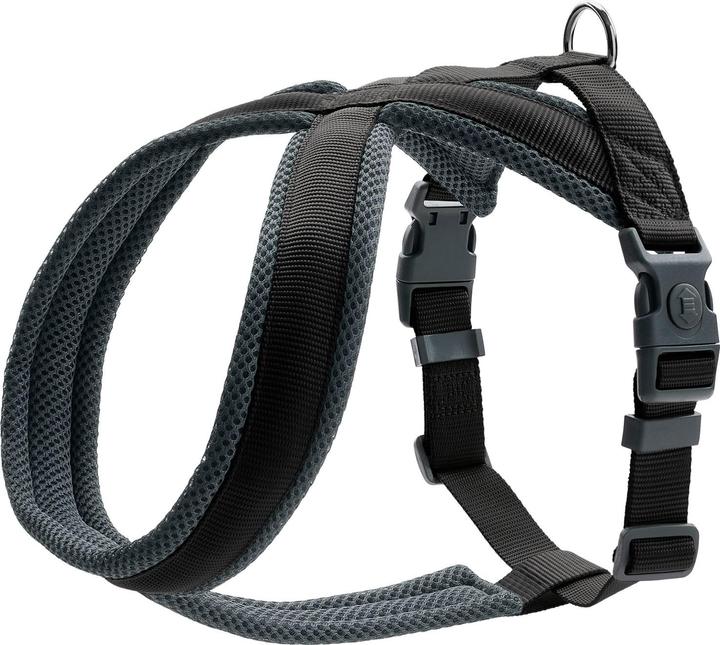 Hunter Geschirr London Comfort, XS-S, Schwarz, Hundegrösse: S, XS (S, XS, Hund, Spazieren)
