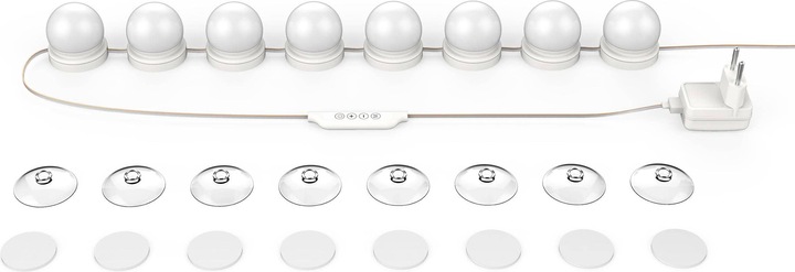 Produktbild Müller Licht LED Spiegelleuchte Hollywood, dimmbar