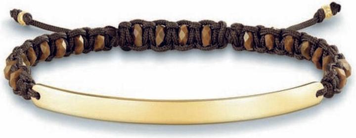 Produktbild Thomas Sabo Armband Braun (19 cm, Kunststoff, Silber)