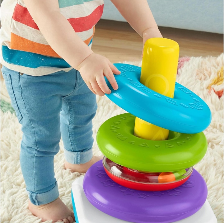 Produktbild Fisher-Price Grosse Farbringpyramide