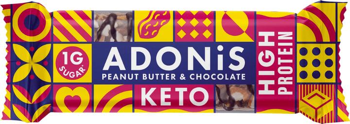 Actual product image Peanut butter & cocoa keto high protein bar (1 pcs., 45 g)