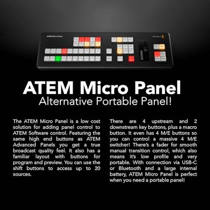 Produktbild Blackmagic Design ATEM Micro Panel