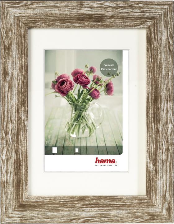 Produktbild Hama Kunststoffrahmen Chalet, Braun, 3 (20 x 28 cm)