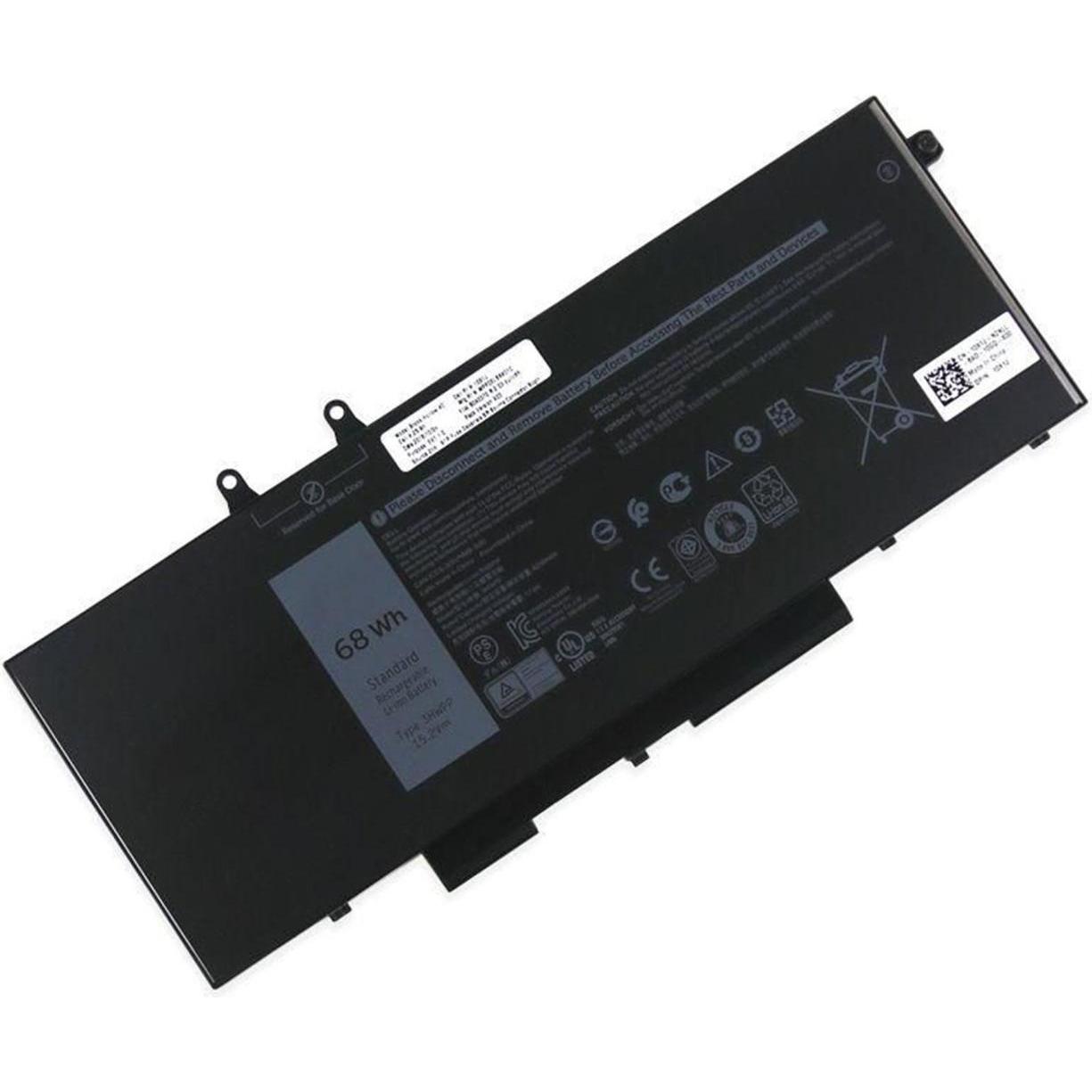 Dell Battery, 68WHR, 4 Cell (4 Zellen, 4250 mAh), Notebook Akku