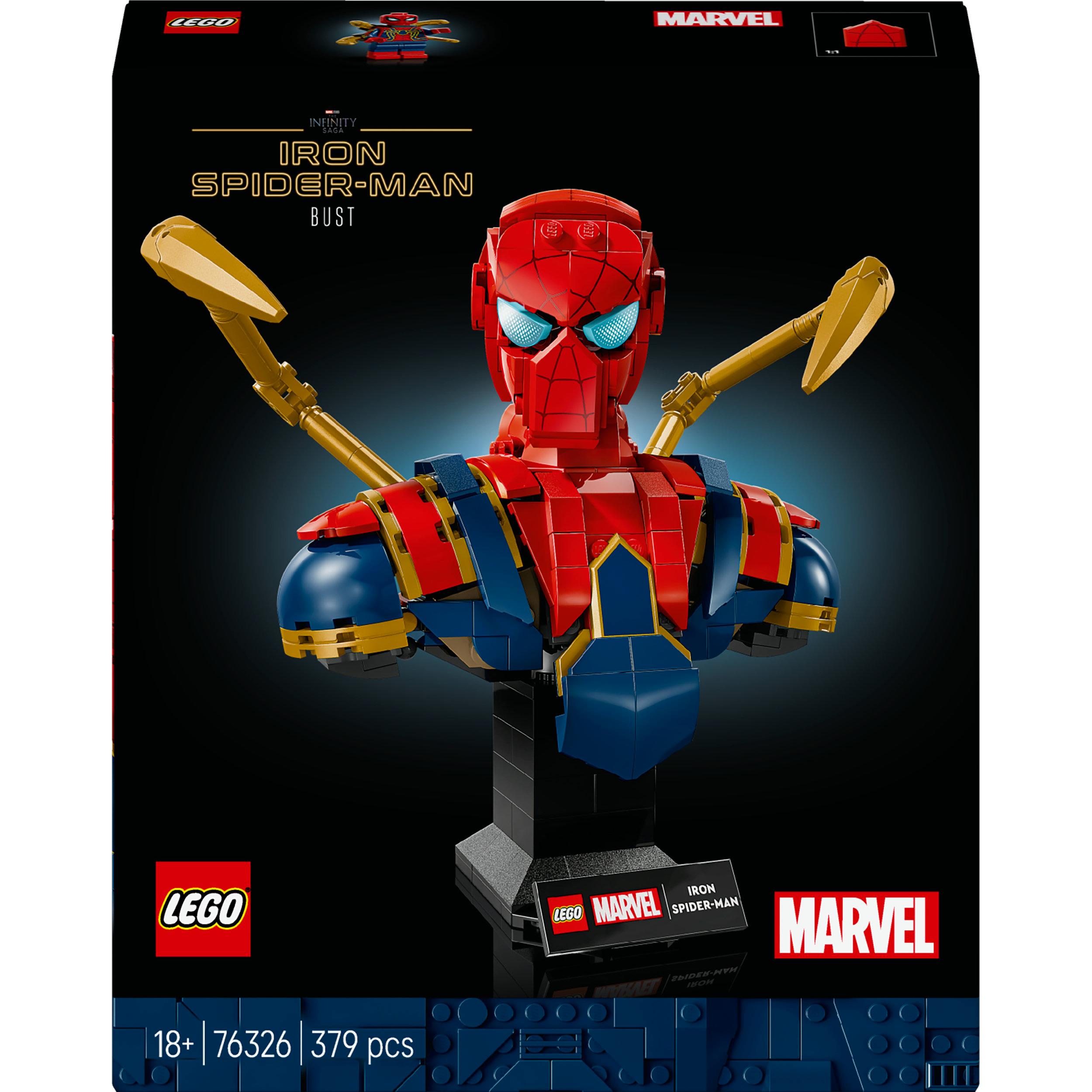 LEGO Iron Spider-Man Büste acquista su Galaxus