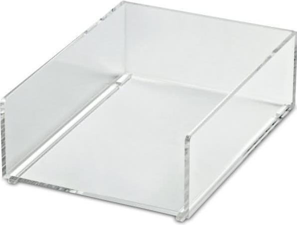 Maul Note box acrylic DIN A6 unfilled crystal clear