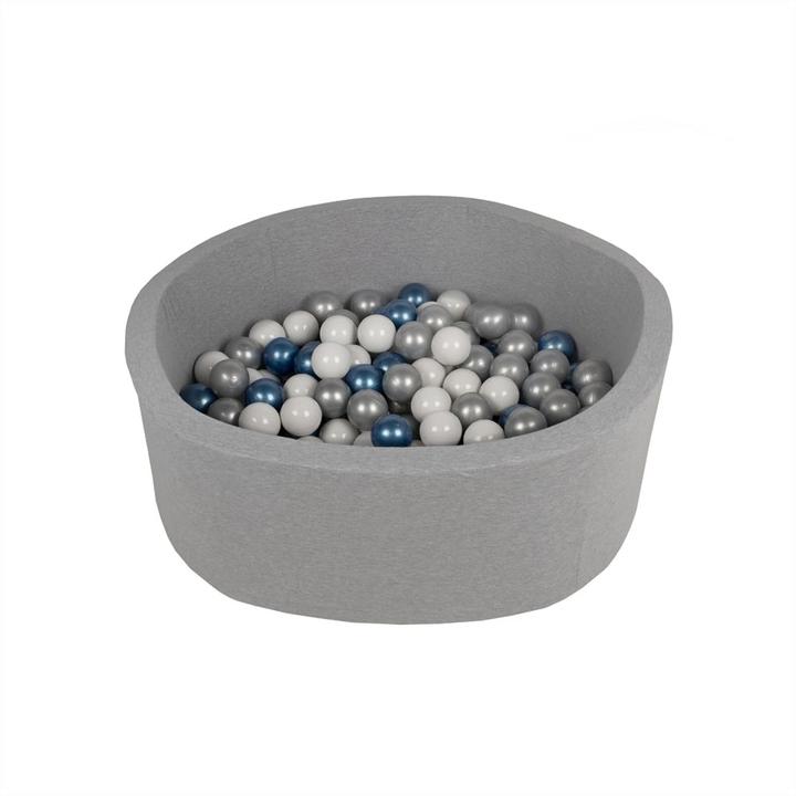 Produktbild Babytrold Ball Pool with Balls, Dark Grey