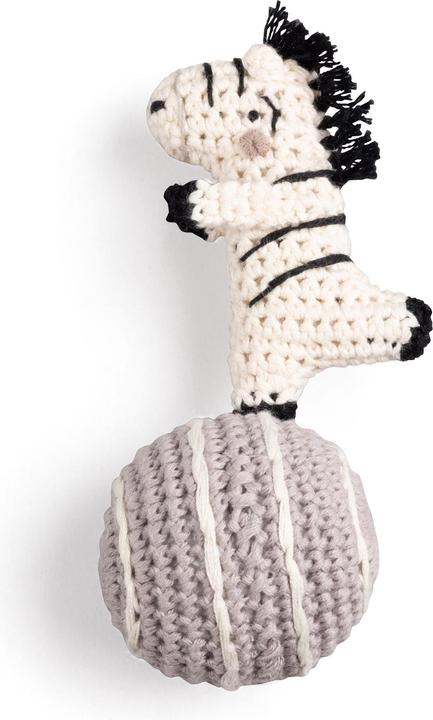 Sebra Häkel-Rassel, Zebra
