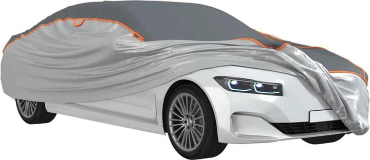 Actual product image vidaXL Car cover for saloon hail protection full XXL & silver