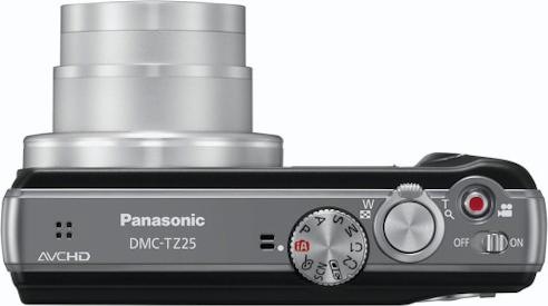 Produktbild Panasonic Lumix TZ25, 14MP, 16xZoom, 3D, GPS, FullHD, Black (1/2,3'')