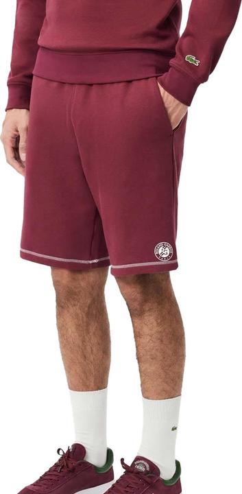 Actual product image Lacoste Mens Roland Garro Edition Fleece Tennis Shorts (M)