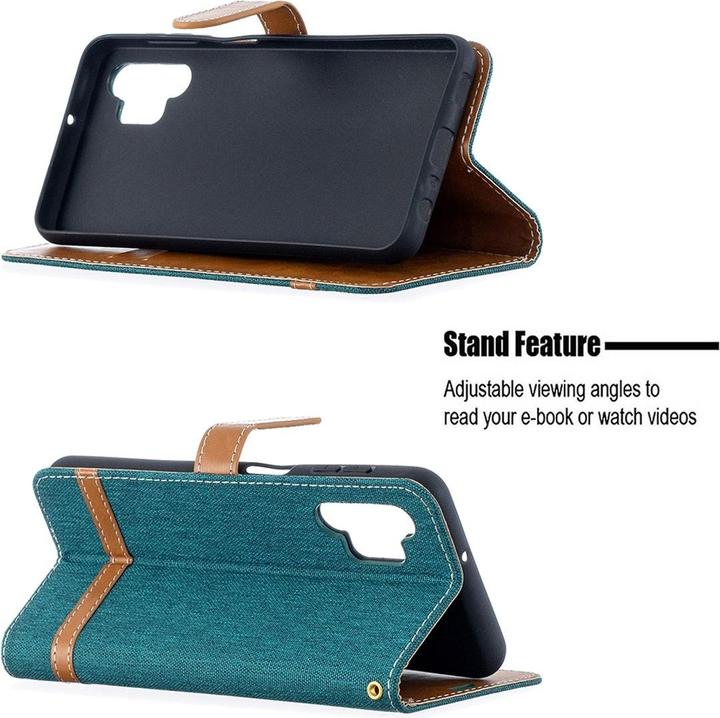 Actual product image König Design Case Mobile Protection for Samsung Galaxy A32 5G Case Cover Wallet Case New (Samsung Galaxy A32 5G)