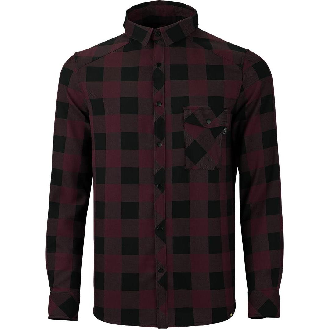 Thumbnail - iXS, Herren, Velotrikot, Carve Digger shirt (S), Rot, Schwarz, S