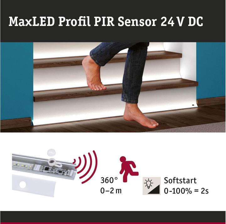 Actual product image Paulmann MaxLED Night PIR Sensor