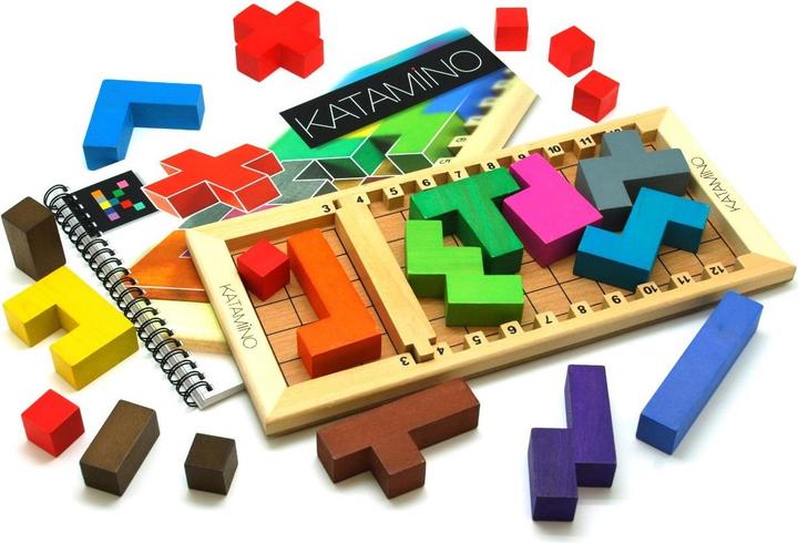 Produktbild Gigamic Katamino (Deutsch, Englisch, Französisch, Italienisch, Polnisch, 1 - 2 Spieler)