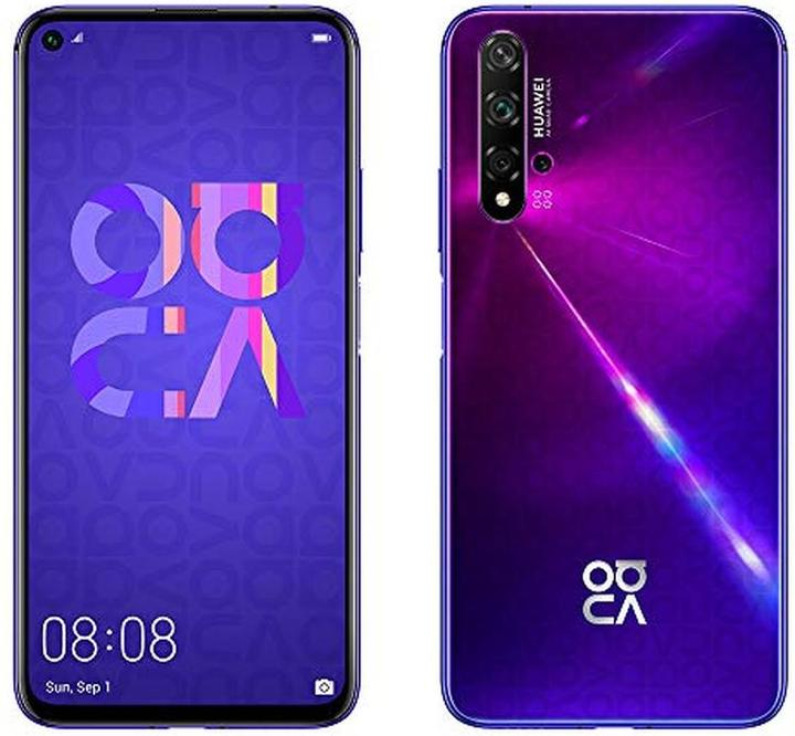 Immagine prodotto Huawei Nova 5T (128 GB, Viola di mezza estate, 6.26", Doppia SIM, 4G)