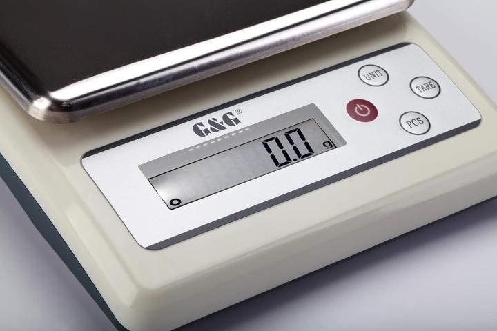 Actual product image G&G Digital kitchen scales
