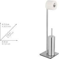 Productafbeelding Wenko Roestvrijstalen WC-set