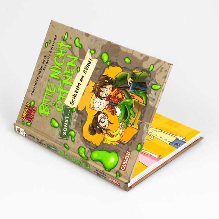 Actual product image Bitte nicht öffnen, sonst... 2: Schleim am Bein! (German, Charlotte Habersack, Fréderic Bertrand, 2024)