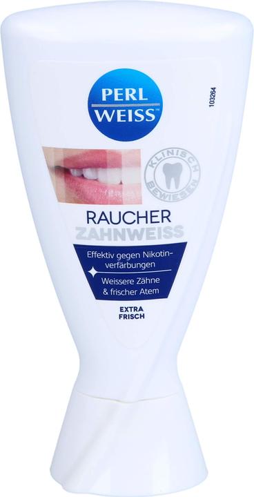 Image du produit Perl Weiss PERLWEISS Blanchiment dentaire pour fumeurs, 50 ml ZCR (50 ml, Bains de bouche)