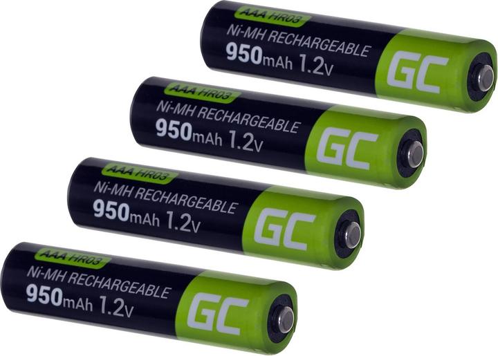 Produktbild GreenCell GR03 (4 Stk., AAA, 950 mAh)