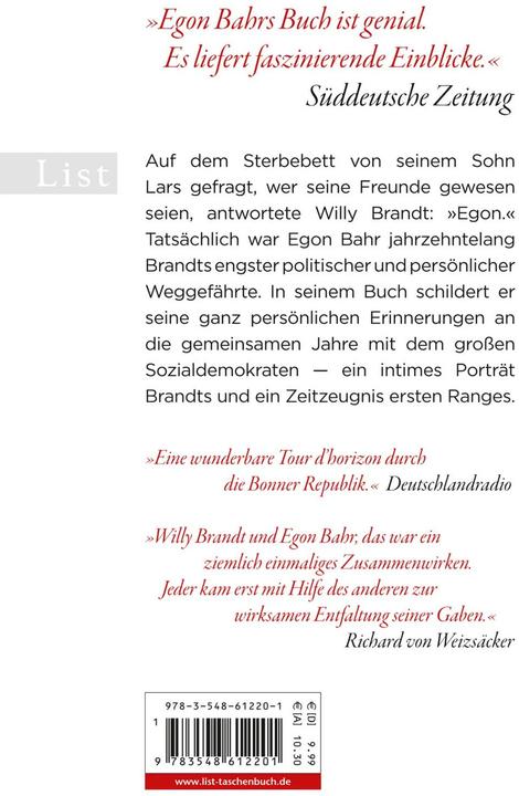 Produktbild »Das musst du erzählen« (Deutsch, Egon Bahr, 2014)