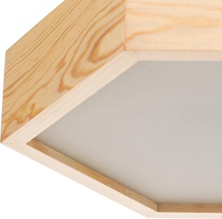 Image du produit Envostar Plafonnier Hagen, pin naturel (E27)