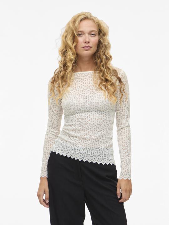 Immagine prodotto Vila VIROMINA U-Boot-Ausschnitt Oberteil mit langen Ärmeln (M)