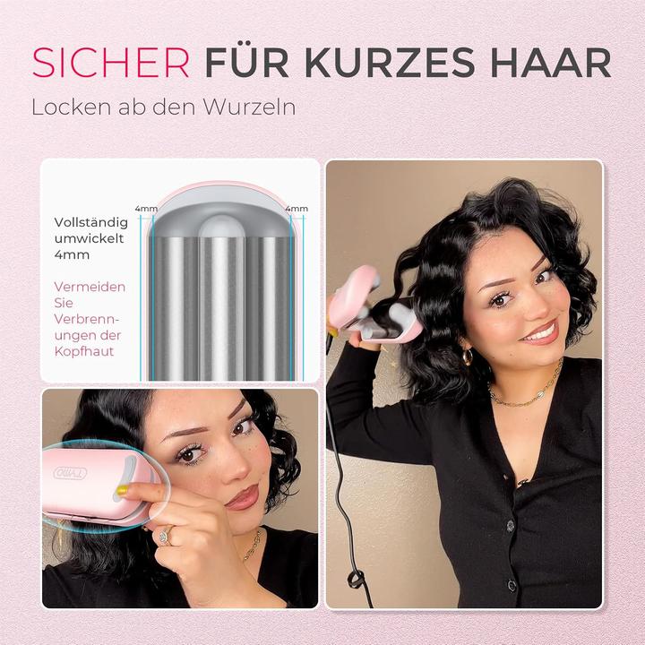 Produktbild Tymo Welleneisen Rovy für Grosse Locken (25mm, 4 Temperaturen) (25 mm)