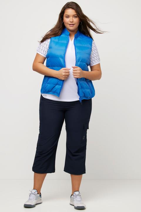 Produktbild Ulla Popken Golf-Hybridweste, Powerstretch, 2-Wege-Zipper, Stehkragen (46, 48)
