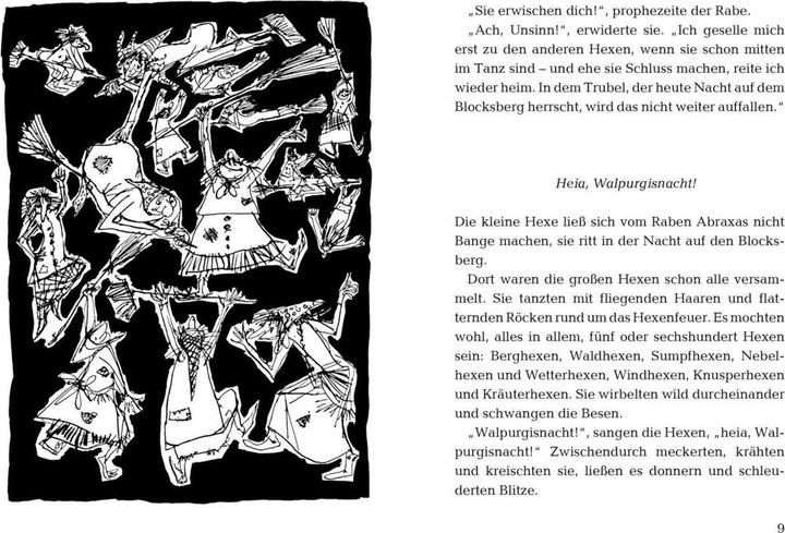 Actual product image Die kleine Hexe (German, Otfried Preussler, 1957)